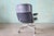 1980s Charles Eames for Herman Miller Timelife Chair Aluminum Black Leather For Sale - Image 6 of 9