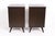 Swedish Moderne Dark Walnut Bedside Cabinets, 1940s - A Pair For Sale - Image 4 of 13