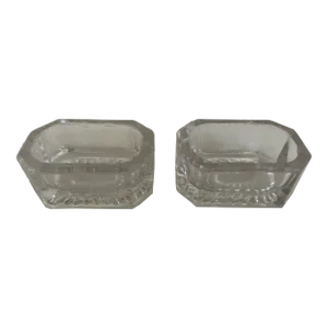 Late 19th Century Master Salt Cellars- a Pair