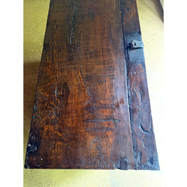 Antique Korean Bandaji with Expressive Grains from Jeju Do Island For Sale - Image 15 of 18