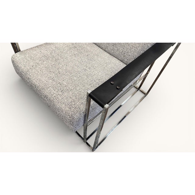 Industrial Modern Bernhardt Dekker Lounge Chairs, a Pair For Sale - Image 10 of 13