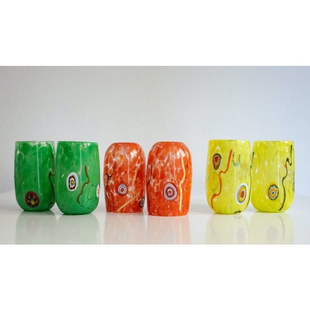 Italian Cocktail Glasses by Mariana Iskra for Ribes Studio, Set of 6 For Sale - Image 6 of 8