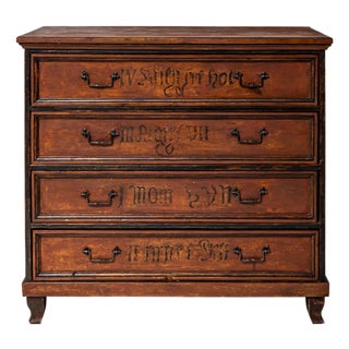 Chest of 4 Drawers, Germany, Late 18th Century For Sale