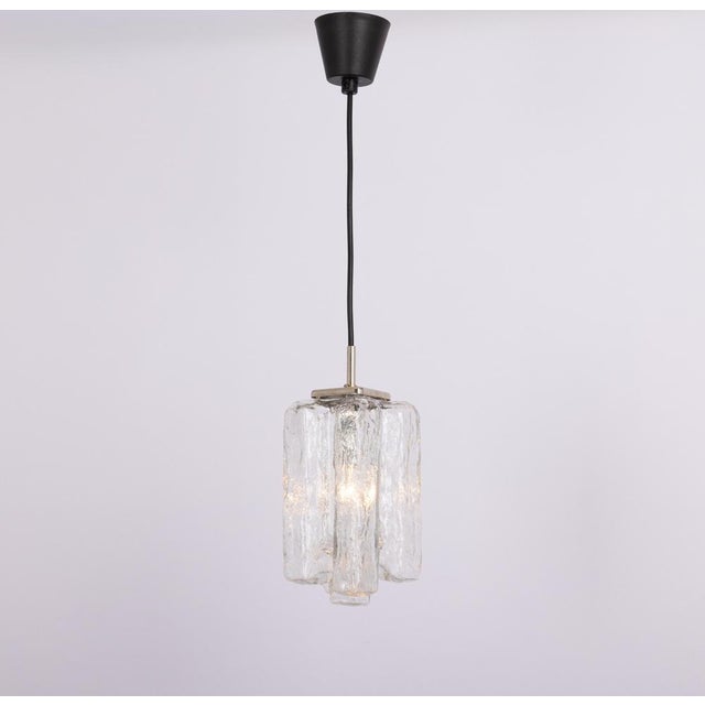 Kalmar Murano Glass Granada Pendant Light by Kalmar, Austria, 1970s For Sale - Image 4 of 16