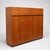 Brown Large Vintage Teak Wardrobe with Hanging and Shelving Sections, 1960s For Sale - Image 8 of 8