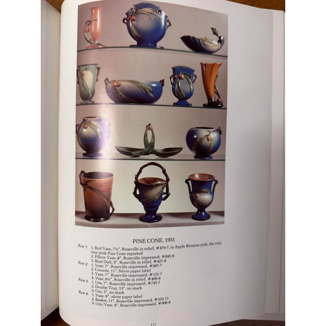 Roseville Pottery The Collectors Encyclopedia of Roseville Pottery Hardcover Book 2nd Series For Sale - Image 4 of 11