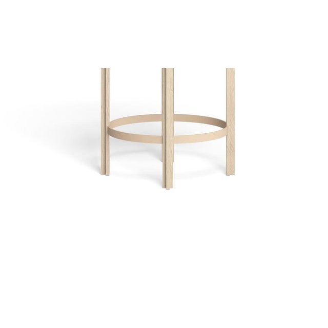 Not Yet Made - Made To Order White Stained Oak Principal Bar Chair by Bodil Kjaer for Karakter For Sale - Image 5 of 11