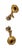 Postmodern Pair of Vintage Mac Eagle Candlesticks For Sale - Image 3 of 5
