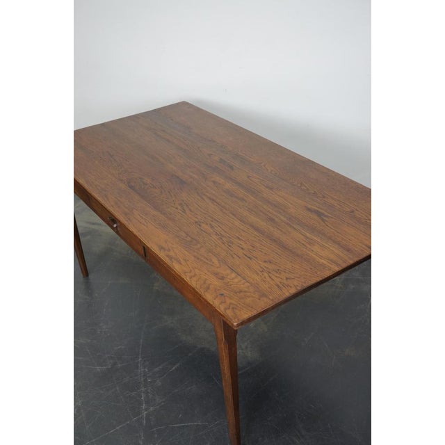 Art Deco French Oak Farmhouse Dining Table, 1920s For Sale - Image 15 of 16