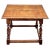 Wood Mid Century Modern English Joint Solid Mahogany Turned Legs Bench / Low Stool For Sale - Image 7 of 9