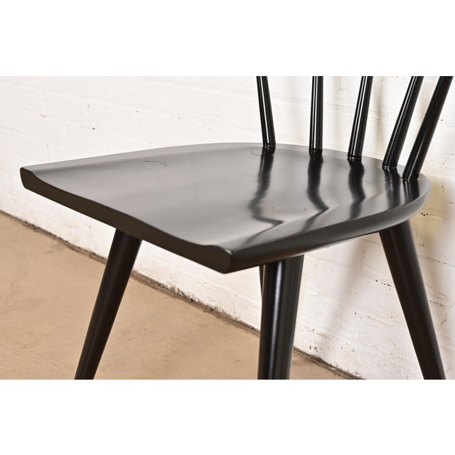 Paul McCobb Planner Group Mid-Century Modern Spindle Back Dining Chairs, Set of Eight For Sale - Image 9 of 13