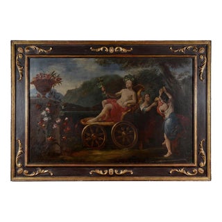 Diobacus on Chariot, Oil, Framed For Sale