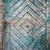 Green Door with Chevron Design For Sale - Image 13 of 15