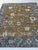 Oushak Handmade Wool Rug in Olive Brown and Blue For Sale - Image 9 of 10