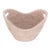 Artifacts Rattan Champagne Bucket with Acrylic Insert in White For Sale