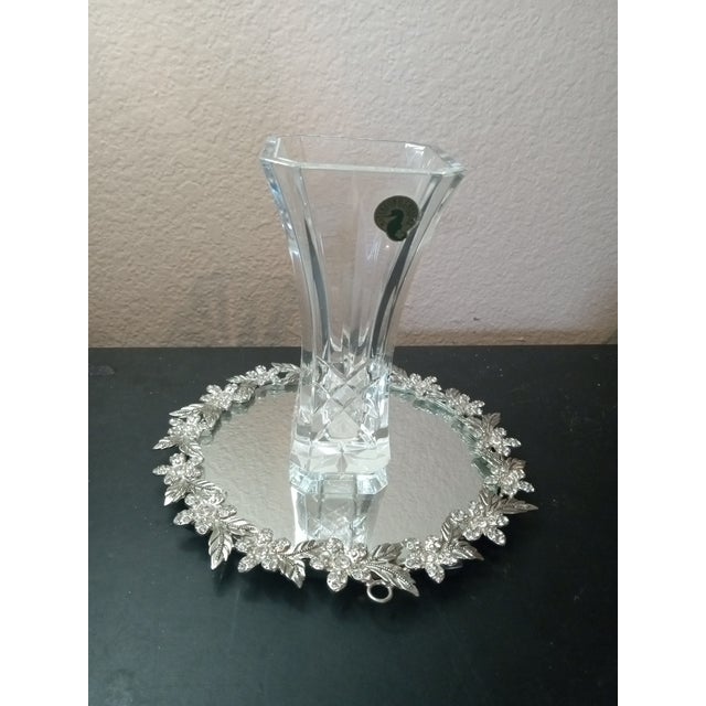 1980s Exquisite Waterford Lismore Gesture Bud Vase For Sale - Image 5 of 6