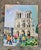 Paint "Notre Dame Paris at Dusk, After the Storm" Painting For Sale - Image 7 of 8