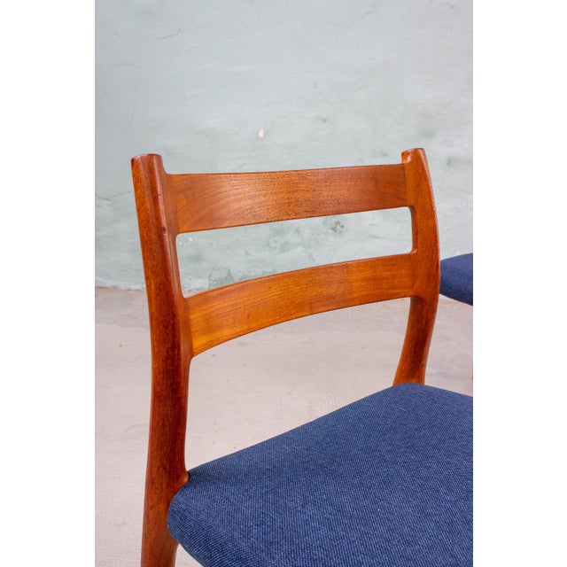 Danish Model No. 84 Chairs in Teak by Niels Otto Möller, 1960s, Set of 2 For Sale - Image 18 of 18