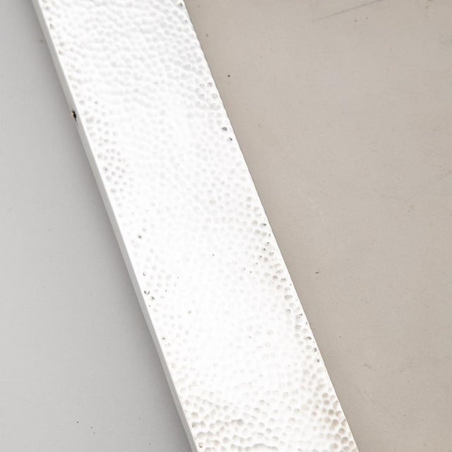 Large 20th Century Arts & Crafts Solid Silver Photo Frame, 1900s For Sale - Image 5 of 11