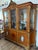 1960 Superb Quality Italian Display Cabinet Brass Work and Inlay For Sale - Image 9 of 10