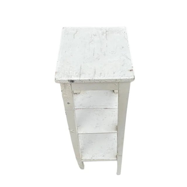 1970s Vintage Wooden Flower Stand For Sale - Image 5 of 7