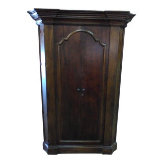 Vintage Long Door Armoire For Sale