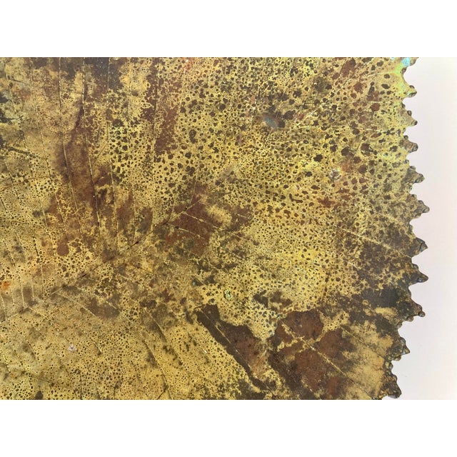 Bronze Leaf Centerpiece Sculpture #5 For Sale In Los Angeles - Image 6 of 12