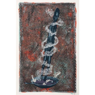 Jörg Immendorf, Large Silkscreen Serigraph Neo Figurative Expressionist Print Jorg Immendorff, 2006 For Sale