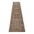 Kazak Runner 2’7” X 9’7” Gray Wool Tribal Hand-Knotted Oriental Rug For Sale