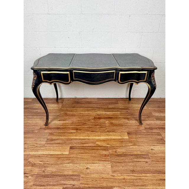 1960s 1960s Drexel French Louis XV Provincial Style Writing Desk W/ Matching Chairs For Sale - Image 5 of 8