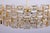 Gold Large Gilt Brass Crystal Chandelier by Sciolari for Palwa, Germany, 1970s For Sale - Image 8 of 18