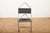 Type 22 the Clamp Cantilever Chair with Chrome-Plated Tubular Steel and Black Leather from Ulysses Müller, 1989, in Good...