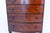 Victorian Mahogany Bow Front Chest of Drawers, 1860s For Sale - Image 4 of 7