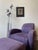 Now available. A sculptural postmodern swivel lounge chair with matching ottoman, attributed to Michael Wolk for...