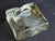 Transparent Mid 20th Century Brutalist Glass Ashtray With Metropolitan Detail For Sale - Image 8 of 13