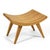 Mid 20th Century Edward Durell Stone Oak Bench For Sale - Image 5 of 10