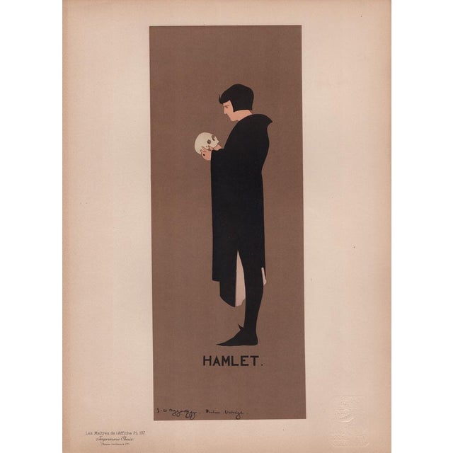 The Beggarstaffs, Hamlet from Les Maîtres de L'Affiche, 1898, Original Lithograph For Sale - Image 8 of 12