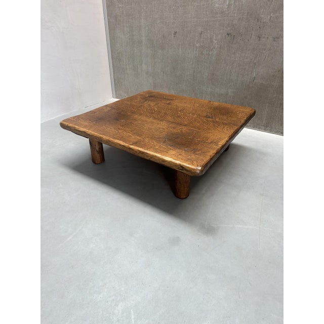 Wood Vintage Wooden Coffee Table, 1950s For Sale - Image 7 of 12