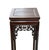 Chinoiserie Vintage Circa 1960's Chinoiserie Rosewood Pedestal Stand Display 36" H For Sale - Image 3 of 9