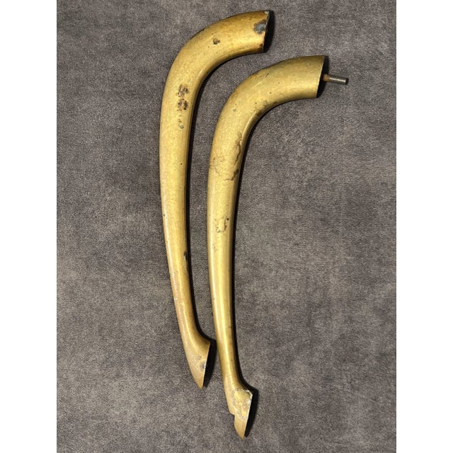 Antique Bronze Handles, 1900, Set of 2 For Sale - Image 9 of 12