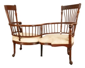Example of Renaissance Revival Settees