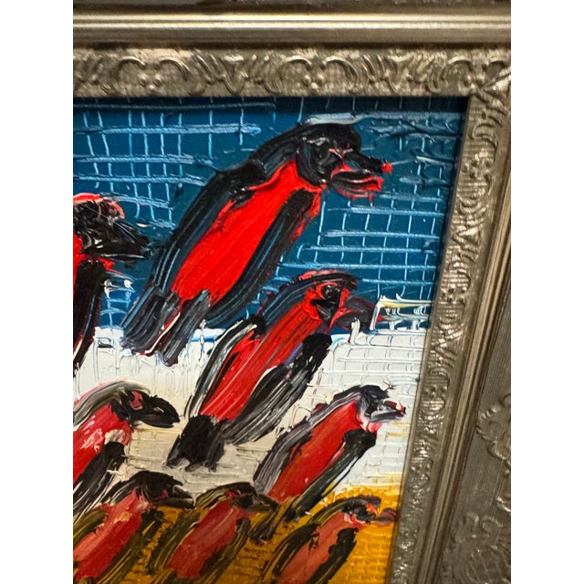 Tanagers Painting by Hunt Slonem For Sale In Philadelphia - Image 6 of 7