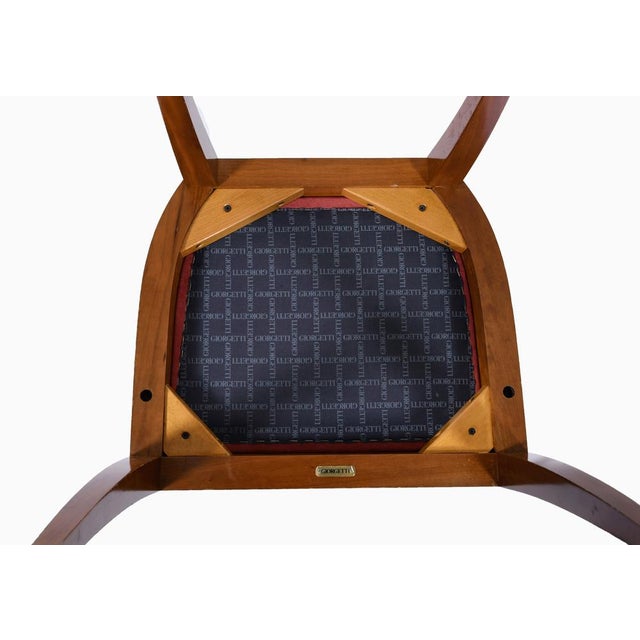 Sella Magna Chair by Lèon Krier for Giorgetti, 1991 For Sale - Image 9 of 15