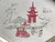 Traditional Casafina Chinoiserie Asian Motif Toleware Metal Tray For Sale - Image 3 of 8