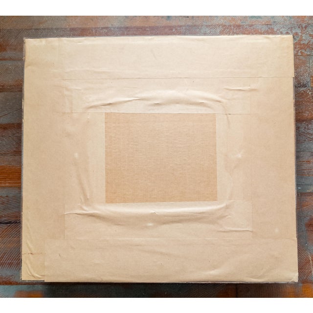 Green Late 20th Century Landscape Painting in Modern Frame For Sale - Image 8 of 8