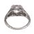 1930s Art Deco Gia 1.59 Carat Diamond Platinum Engagement Ring, Size 5.75 For Sale In Los Angeles - Image 6 of 6