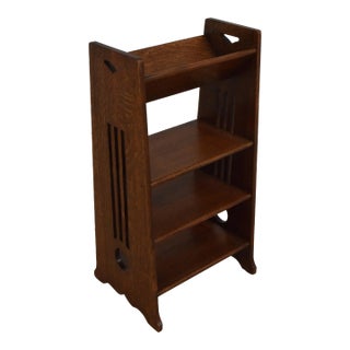 Stickley Arts & Crafts Mission Oak Bookshelf For Sale