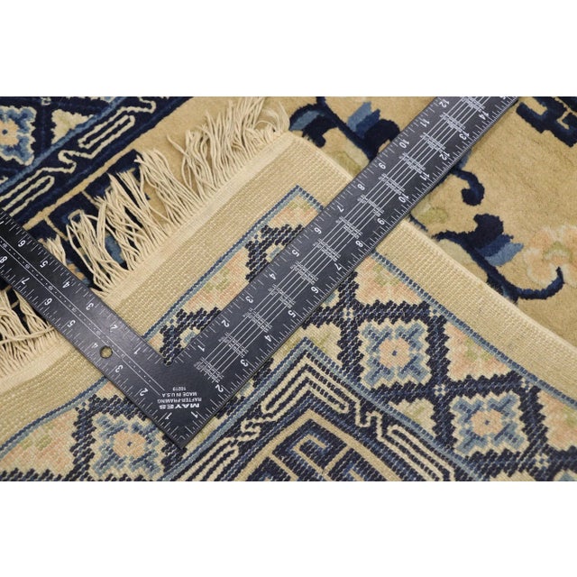 Early 20th Century Antique Chinese Baotou Rug With Art Deco Style, 2'4 X 4'8 For Sale - Image 5 of 9