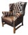 Vintage Chesterfield Wingback Club Chair, 1970s For Sale