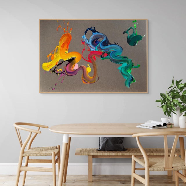 This artwork will be shipped rolled in a dent-resistant tube. This method is especially safe for large works, and provides...
